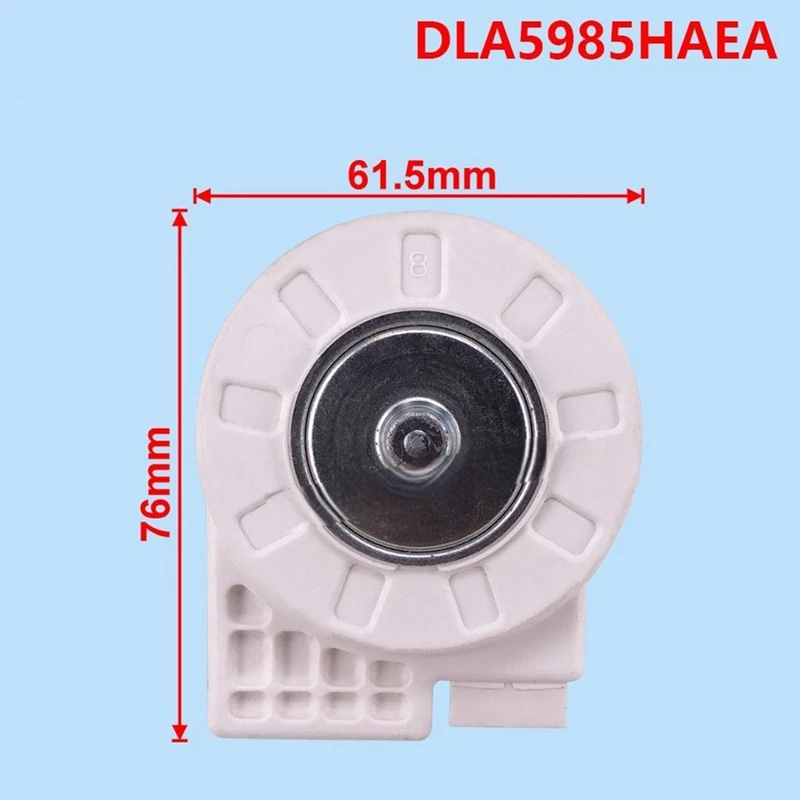 มอเตอร์พัดลม DC สำหรับตู้เย็นสองประตูชิ้นส่วนตู้เย็น DLA5985XQEA DC10.4V พัดลมตู้แช่แข็ง