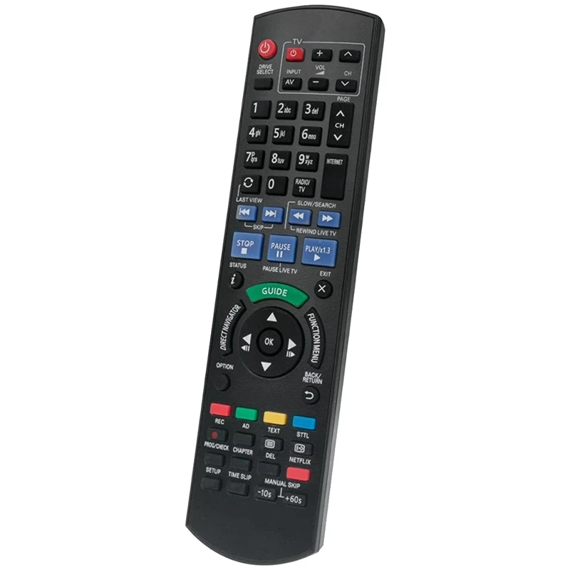 N2QAYB 000780   ملحقات استبدال جهاز التحكم عن بعد لمسجل DVD Blu-Ray من باناسونيك