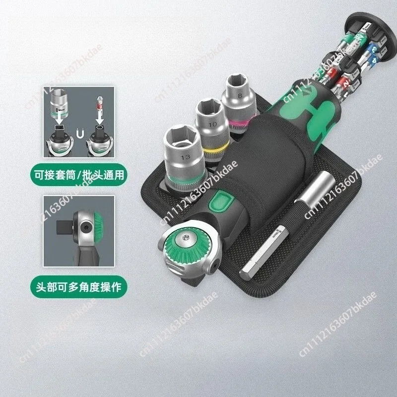 Ratchet Screwdriver for WERA Germany Wrench Universal 8009 Imported Quick Socket Bits Tool