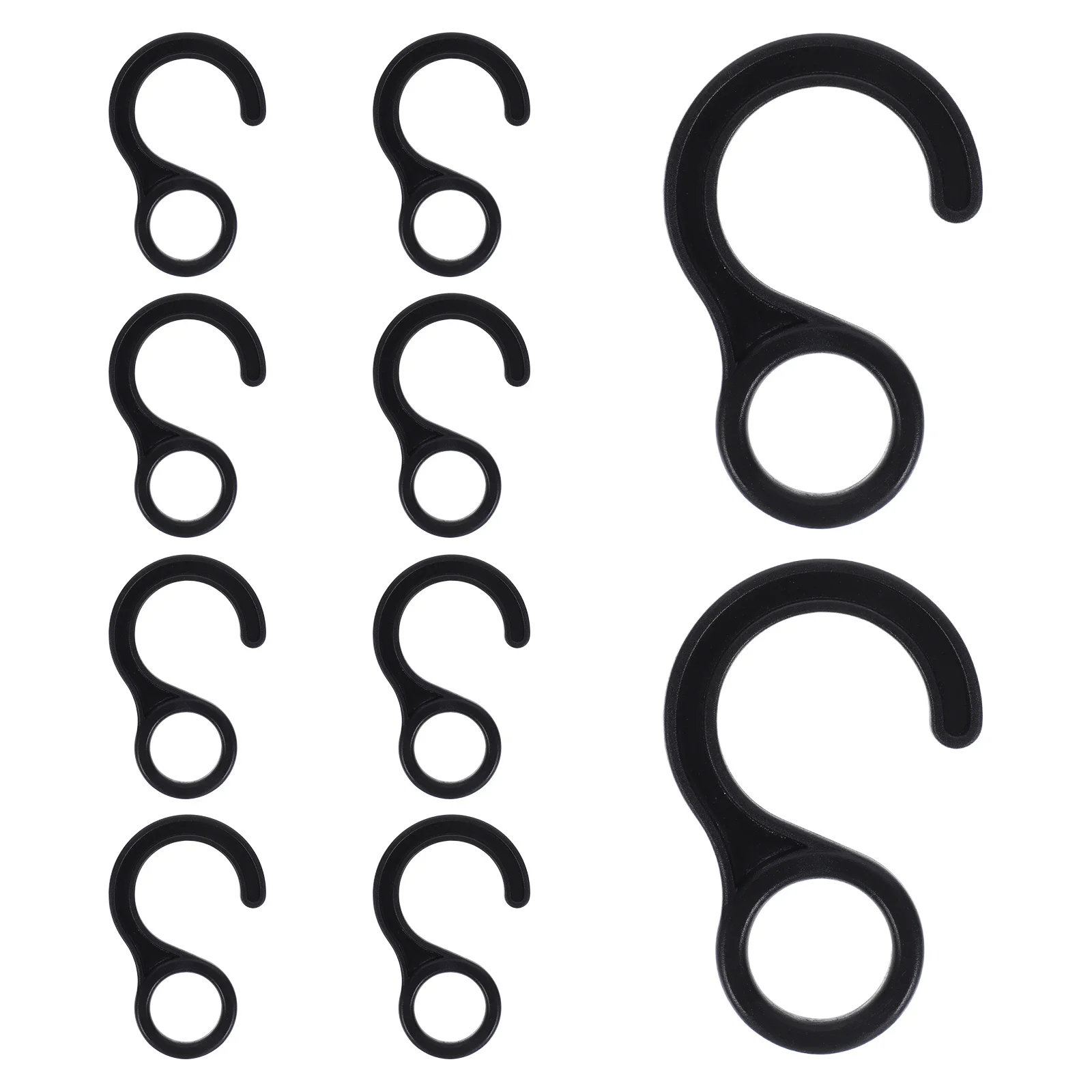 

Plastic Tent Hooks 10pcs Heavy Duty Outdoor Tarp Fasteners for Camping Hiking Fishing Gear Secure Shelter Setup Accessory