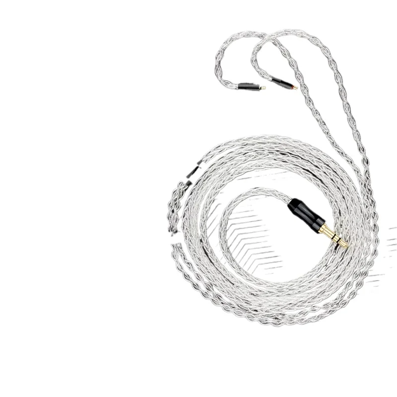 Elevate your listening experience with our premium HIFI stereo silver plated MMCX earphone upgrade cable. Designed for