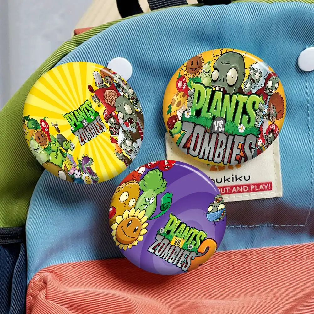 ISaikoy Anime Plants Vs. Zombies - Mochila De Hombro Para Libros, Mochila Escolar, Color D, 6, Mochilas Daypack