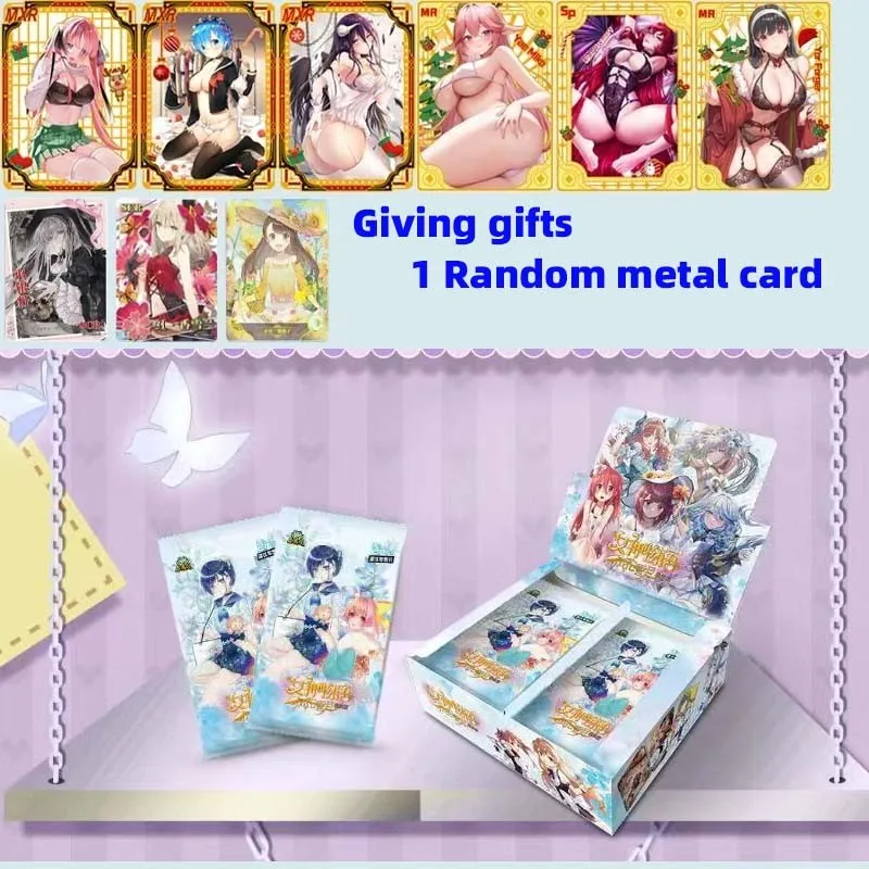 

2023 Newest Goddess Story NS2M11 Card Full Set Girl Party Swimsuit Bikini Feast Booster Boxs Waifu Cards Hobbies Gift