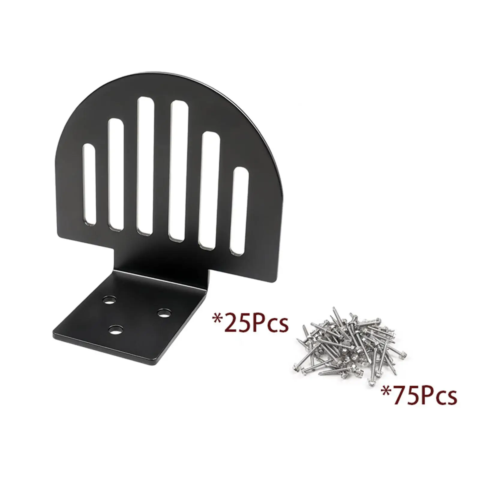 Snow Guards for Metal Roofs with Screws Stop Buildup Ice Snow Sliding Preventer Heavy Duty Rust Resistant Roof Device