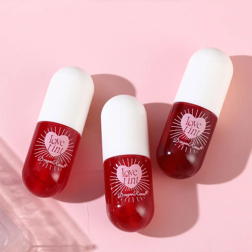 Mirror Lipstick, Water-Dyed Lip Liquid, Lip Glaze, Water-Glossy Mirror Glass Lipstick, Long-Lasting, Not Easy to Stick to the Cup, Lip Glaze, Light