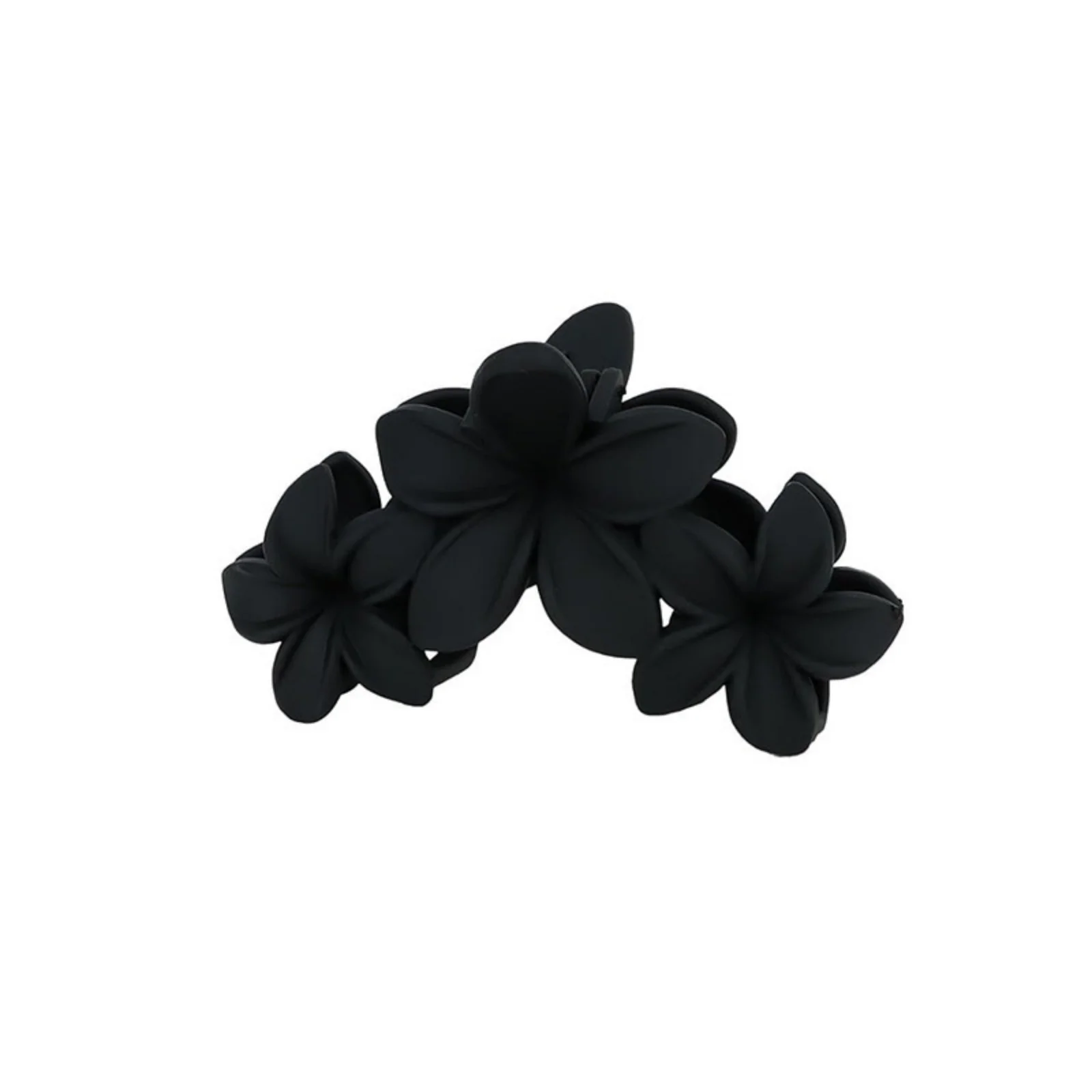 1-teiliges Set mit Blumen-Haarklammern, elegante blumenförmige Haarklammern in Neutraltinten, schicker Haarschmuck für Frauen – Detail 1
