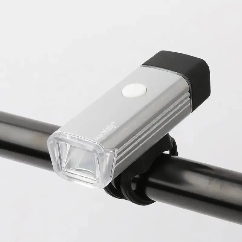 مصباح أمامي للدراجة مزود بمنفذ USB قابل لإعادة الشحن للدراجة 180 لومن مصباح LED عالي الطاقة لملحقات دراجة الطريق الجبلية