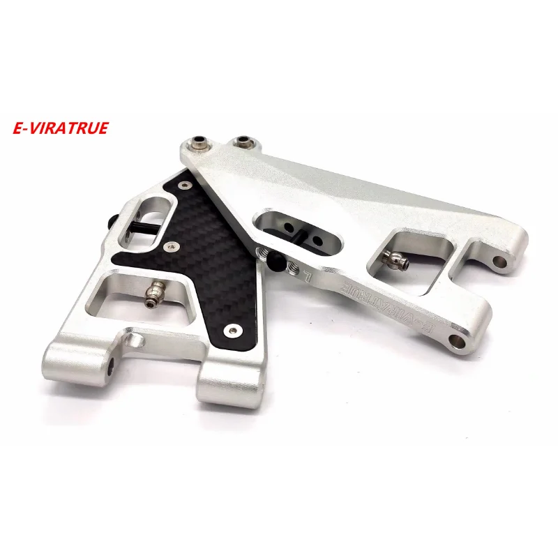 E-VIRATRUE Losi Super BAJA REY 2.0 1/6 7075 Aluminum lower Suspension Arms&Carbon fiber