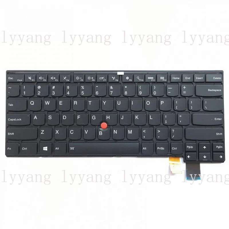 f  00UR395 FOR Lenovo Thinkpad T460P Laptop US English Backlit Backlight Keyboard