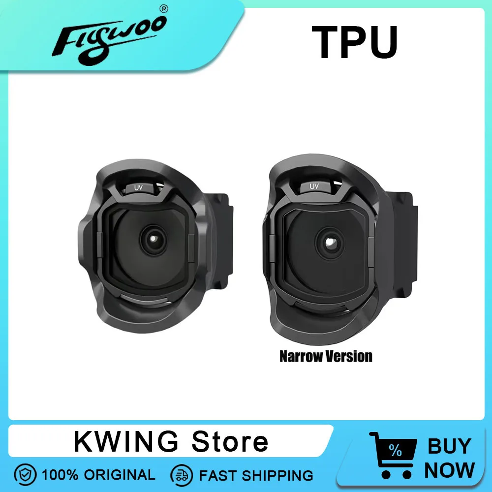 Flywoo O4 pro Camera TPU Protector Case for Action Camera Waterproof Protective Cover Compatible with Action Cameras