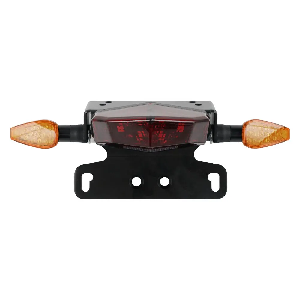 Para Suzuki DRZ400S DR-Z 400S 2000-2024 DRZ400SM DR-Z 400SM 2005-2024 placa de matrícula de motocicleta luz de freno trasero señal de giro