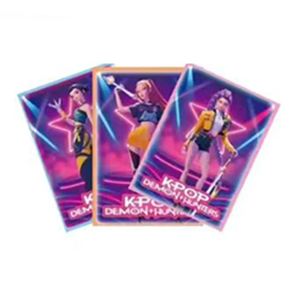 24 pçs caixa cega aleatória 5-12cm anime kpop caçadores de demônios grupo menina rumiira zeey figura ação modelos pvc brinquedo ornamentos presentes