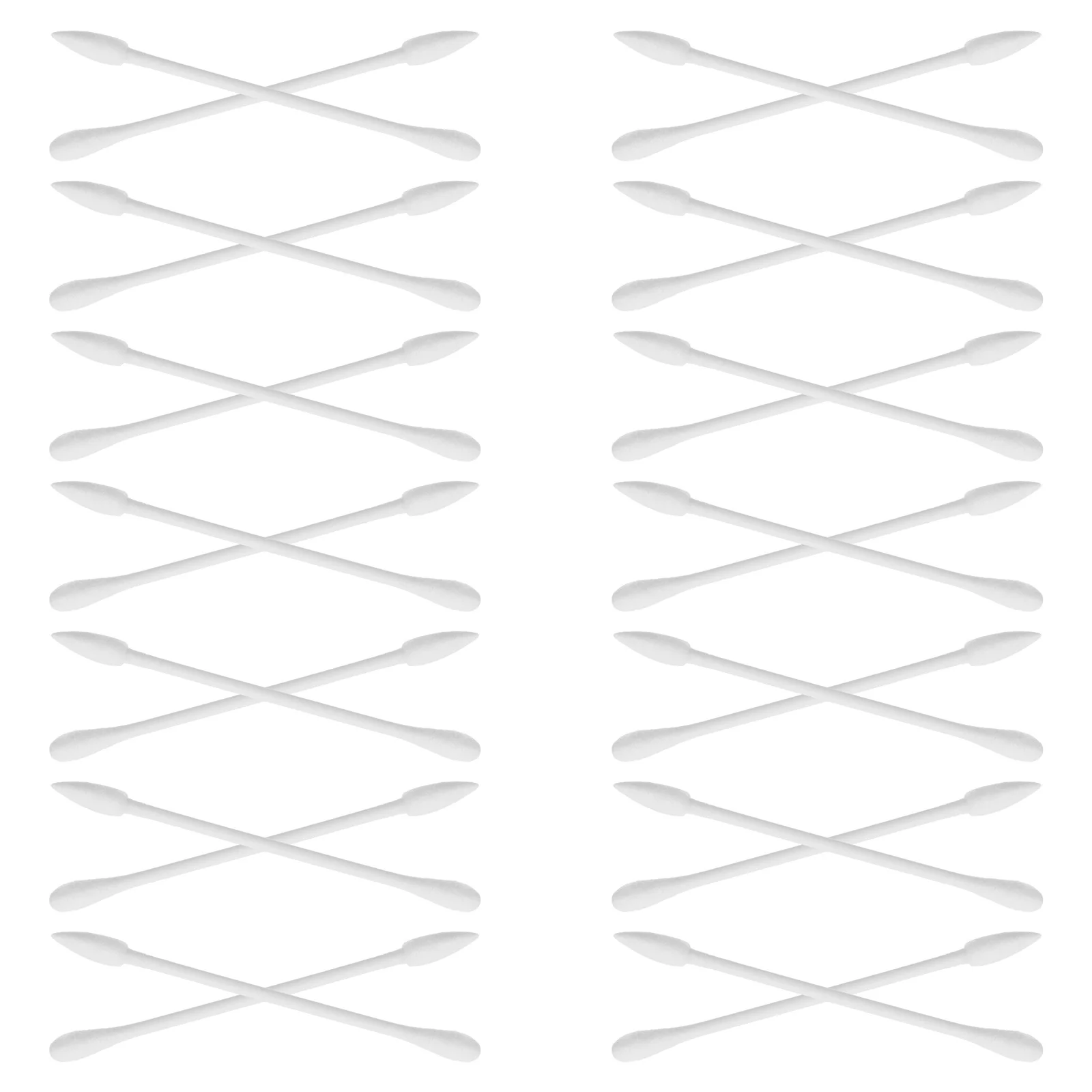 30 قطعة مسحات قطنية للمكياج نصائح مزدوجة أداة إزالة شمع الأذن آمنة ومريحة للاستخدام العائلي أعواد الفم القابل للتصرف في الحزم