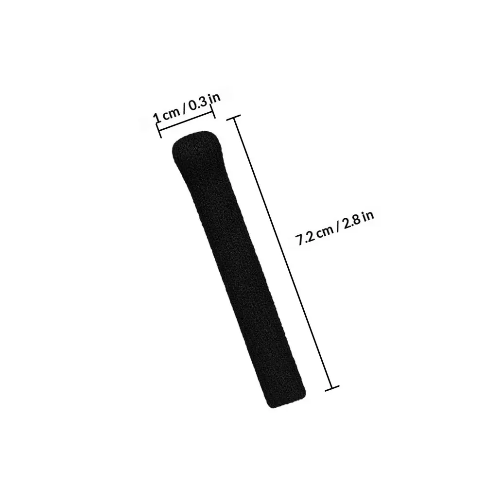 3Pairs Soft Comfortable Knitted Eyeglass Temple Sleeves Anti-Slip Ear Protectors Glasses Arm Cover Holder