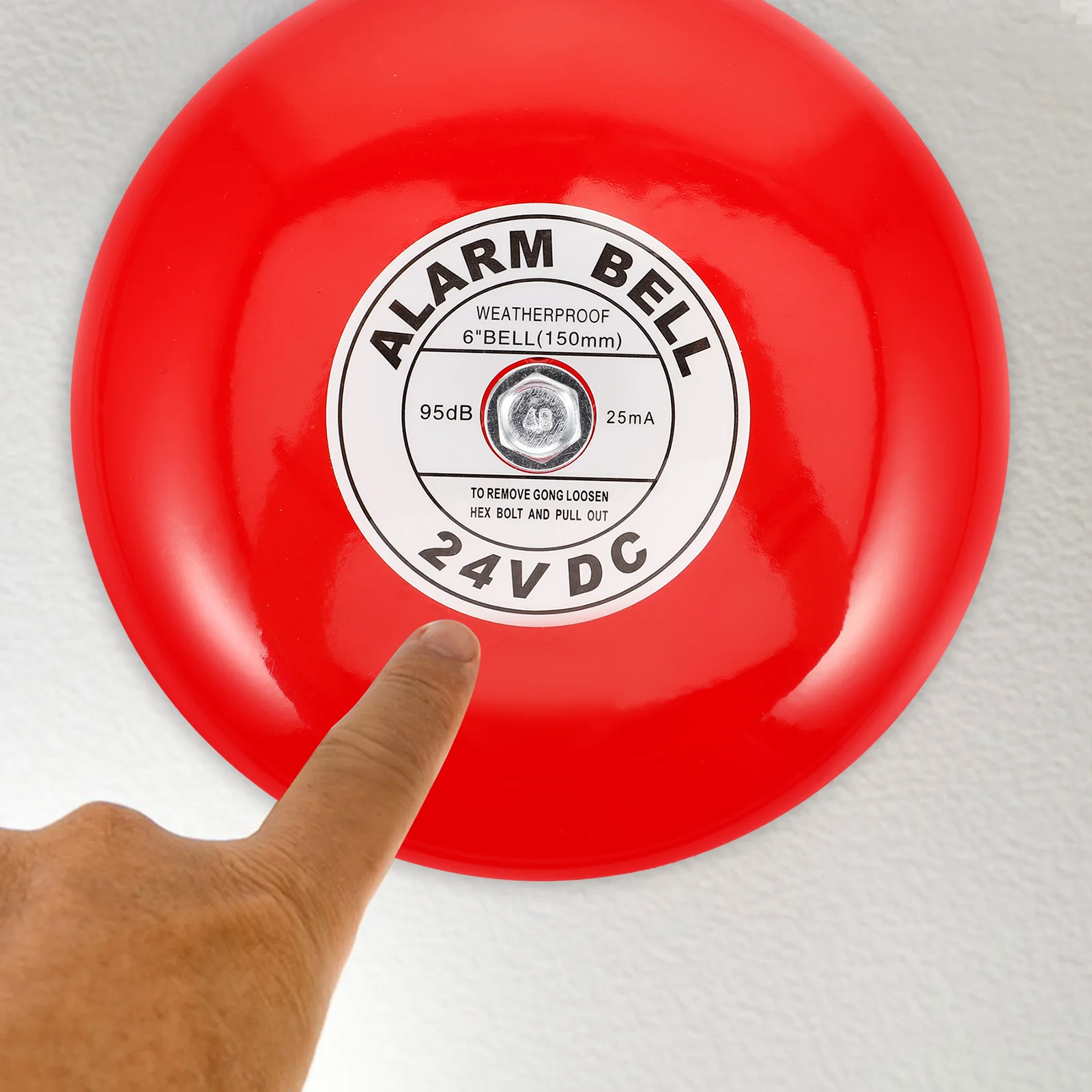 Station d'urgence électrique à sonnerie forte 24V, haut Volume, pour alarme de sécurité d'usine, pour urgence d'ascenseur domestique