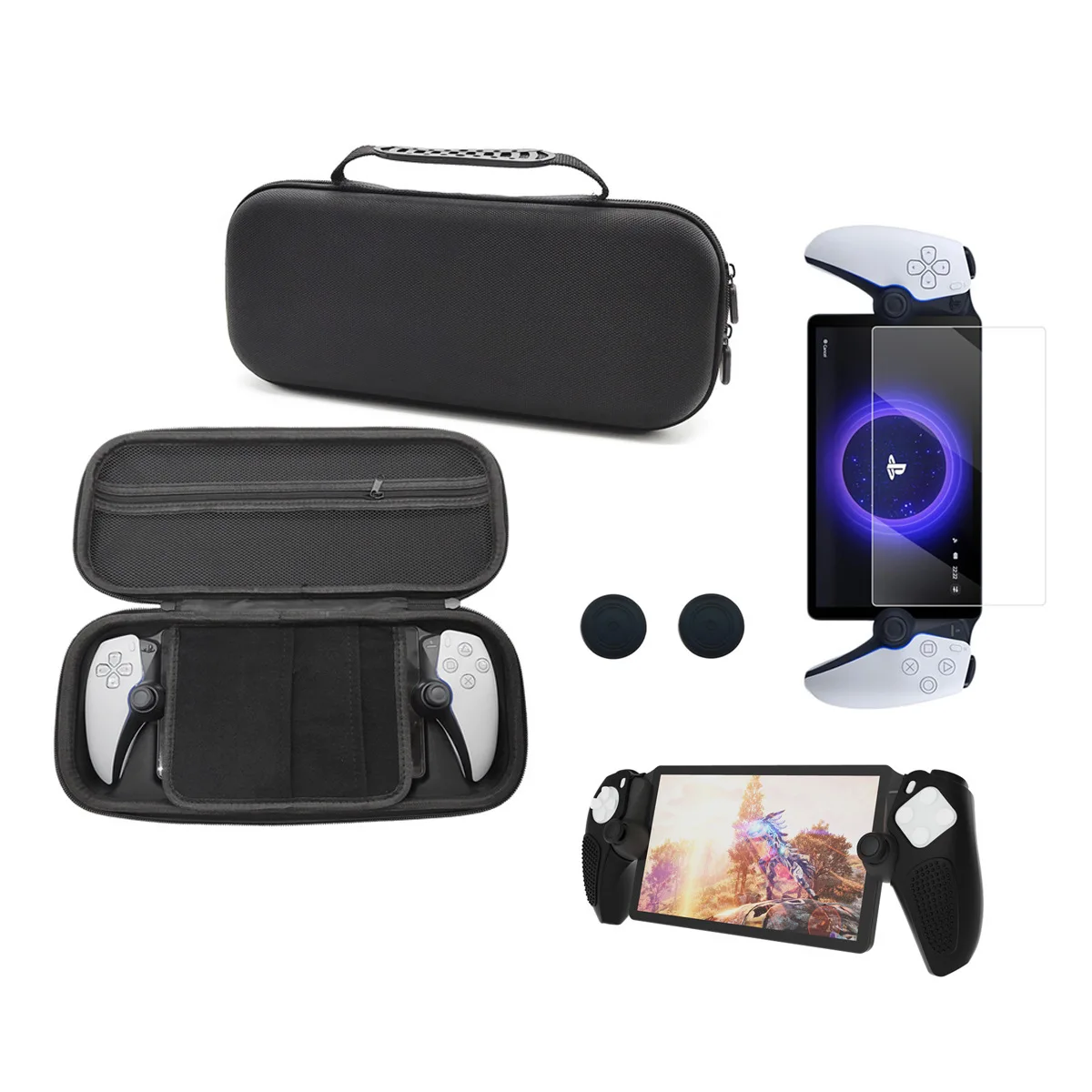 

Protective Hard for PlayStation 5 Portal Remote Player for PS Portal Accessories Shell Travel Carrying Pouch Compatible
