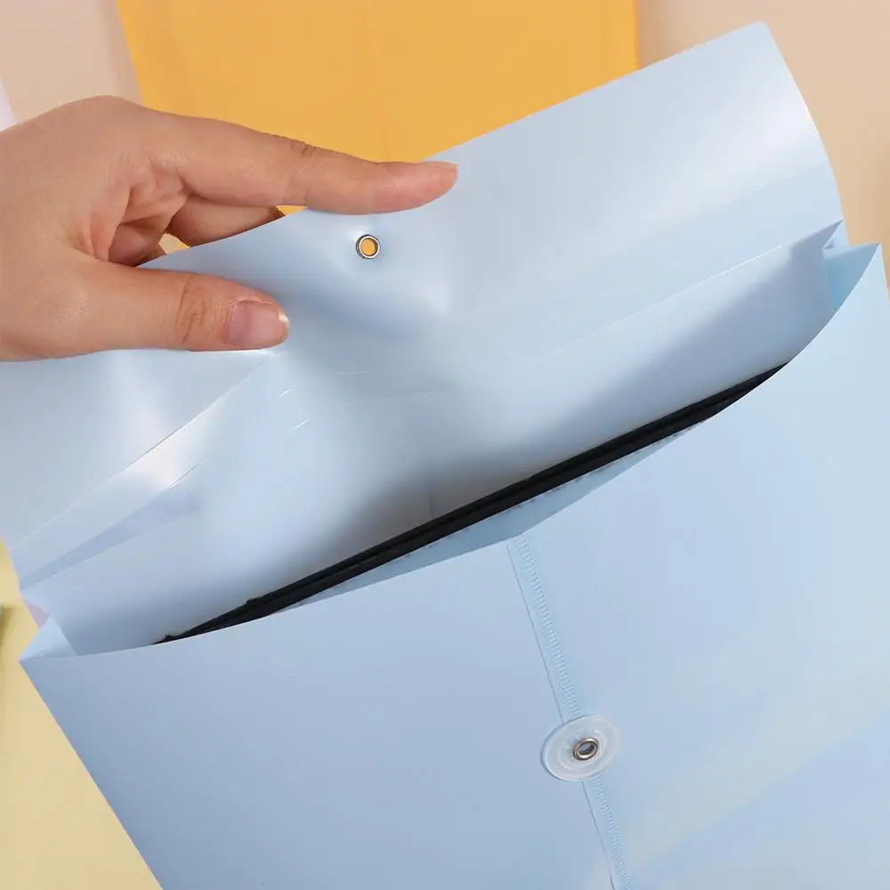 Document Organiser A4 PP File Folder Paper Organizer Large Envelopes A4 File Organizer Waterproof Archive Folder Test Paper