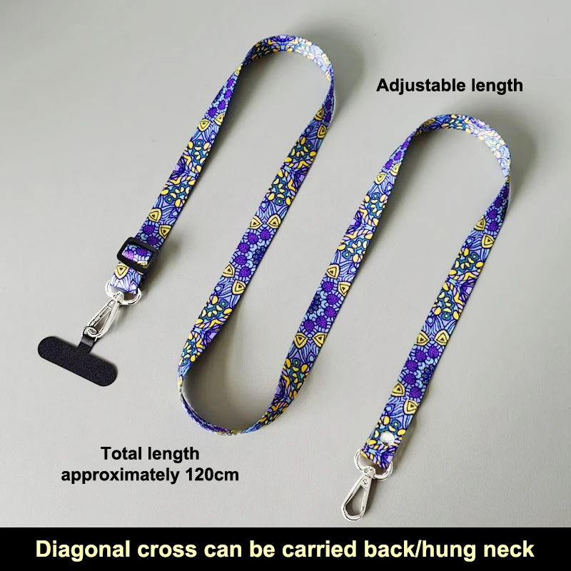 قابل للتعديل الهاتف المحمول الحبل Crossbody الرقبة حزام معلق الحبل مفتاح مكافحة فقدان حبل مع طوقا العالمي لجميع جراب هاتف
