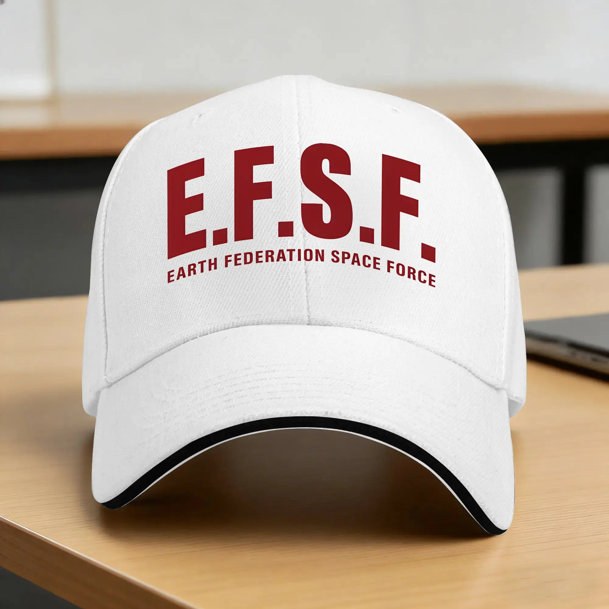 Anime g-g-GUNDAMs Casual Baseball Cap E.F.S.F Earth Federation Hiking Fishing Trucker Hat Women Men Street Style Snapback Cap