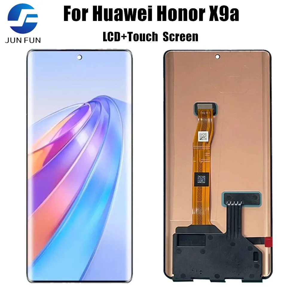 6.67“LCD display For Huawei Honor X9a RMO-NX1 Display Screen Touch Digitizer Magic5 lite RMO-NX3 LCD X40 Frame