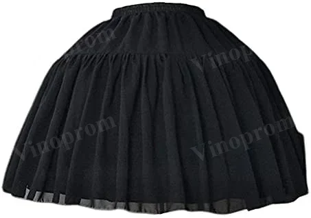 Fish-bone Short Slip Liner Cute Girls Skirts Adjustable Petticoat