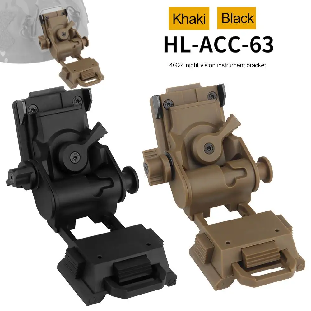 L4G24 NVG Night Visions Mount Bracket Nylon Helmet Mounting for PVS15 PVS18 PGPNVG18 Foldable Night Vision Goggle Holder