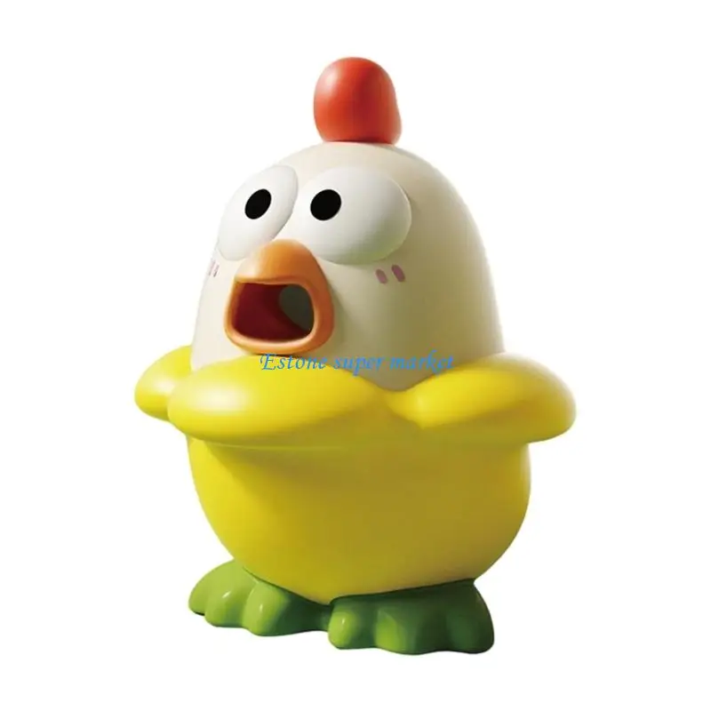 090B Soft TPR Chicken Duck Squeeze Stress Reliever Toy For Children And Adults To Improve Hand Strength