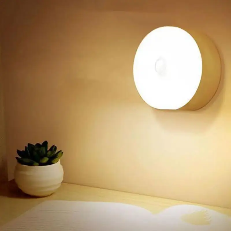 Smart Sensing Night Light Magnetic USB Charging LED Lamp Energy-Saving LED Lighting Tool For Cabinets Corridors Basements