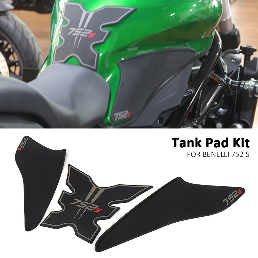 

For Benelli 752s 752 S 752S Motorcycle Accessories Non-slip Side Fuel Tank Pads Stickers Waterproof Pad Sticker Kit