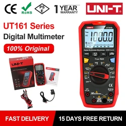 UNI-T UT161E UT161D Digital Multimeter 1000V True Rms Multimeters AC/DC Current Meter Voltmeter Profesional Voltage Tester