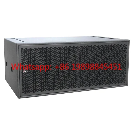 Professional Audio Line Concert Speaker Wood 18 Inch 2.0 Channel Passive Subwoofer Speaker with LCD Screen