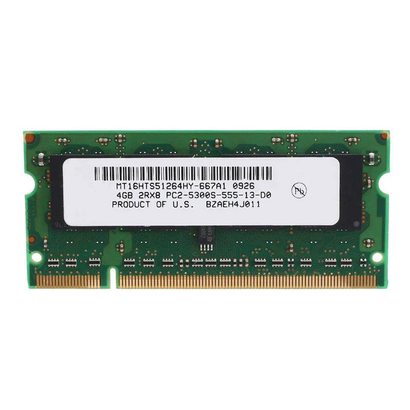 

4GB DDR2 Laptop Ram 667Mhz PC2 5300 SODIMM 2RX8 200 Pins For AMD Laptop Memory