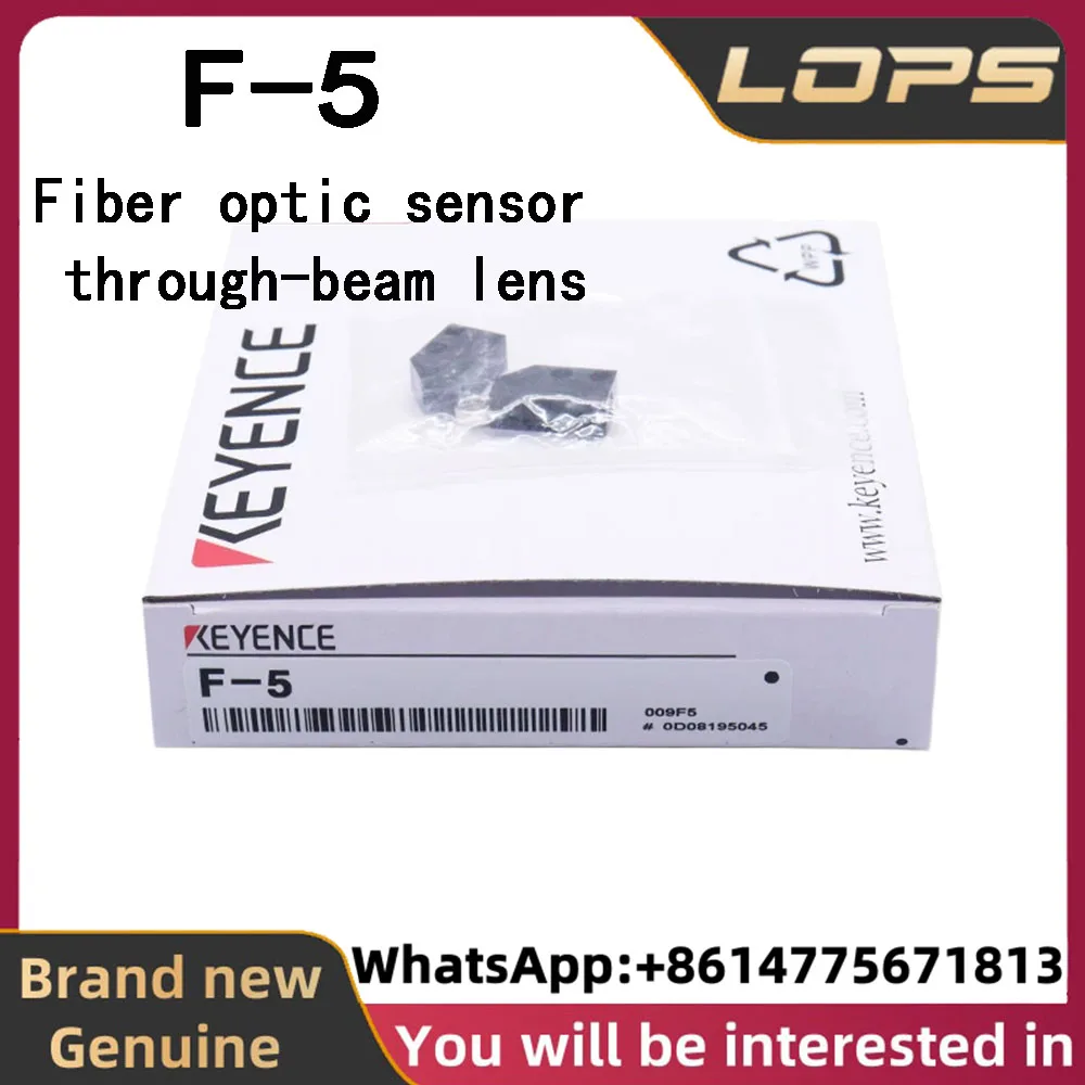 F-5 New Original KEYENCE Fiber optic sensor through-beam lens focusing lens,welcome to inquire.