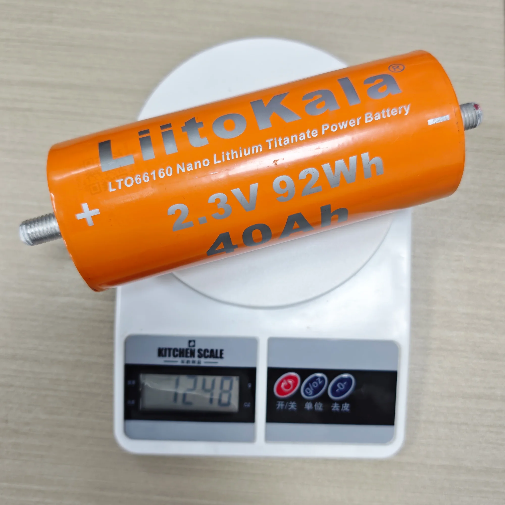 LiitoKala 2.3v 40ah 66160 Lithium Titanate LtoBattery 10c DIY 12V 24V 48V Electric Boat Solar Speaker Car Power Battery