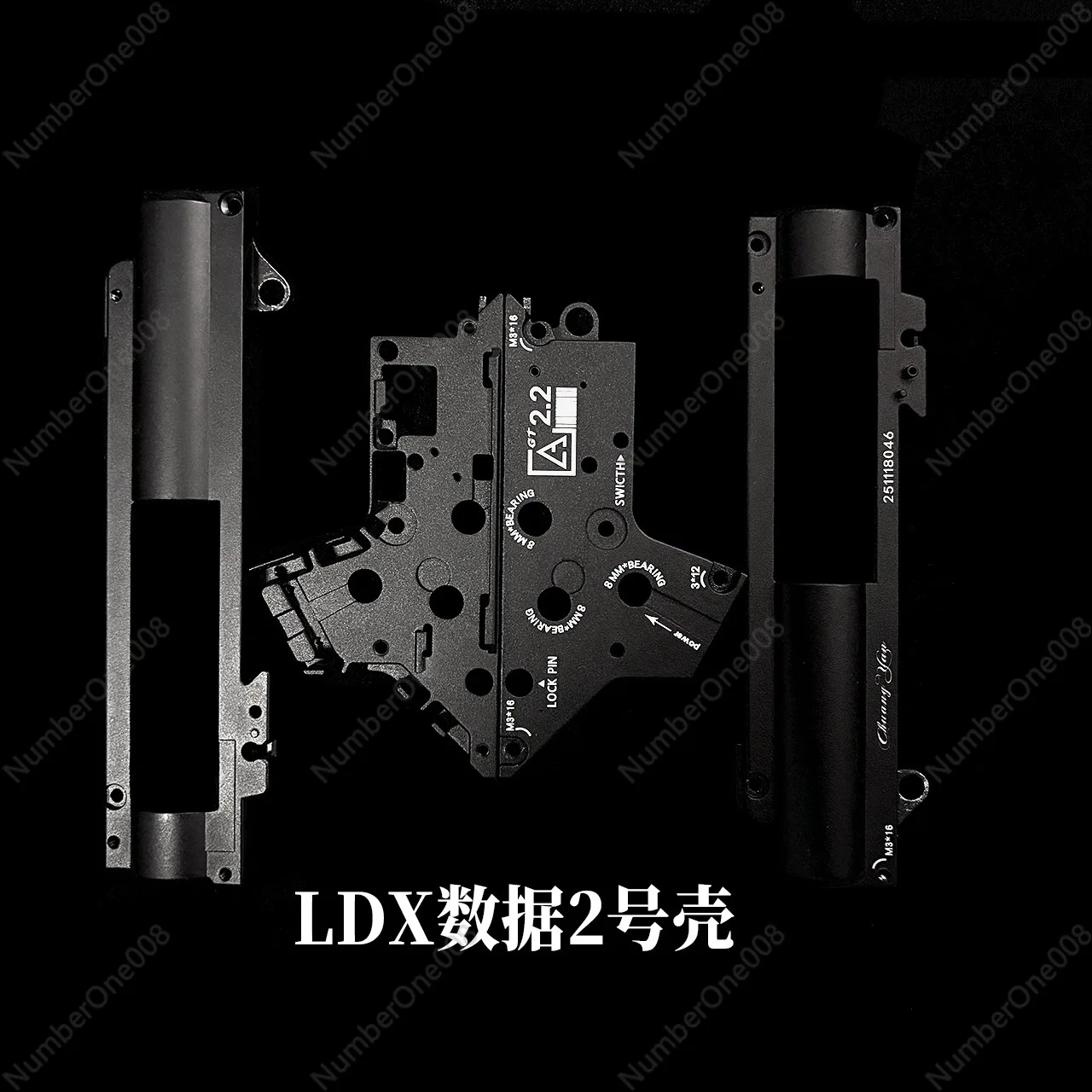 GT3.5 7075 Aviation Aluminum CNC Precision Machining Office Metal Decor Industrial Style Collectible