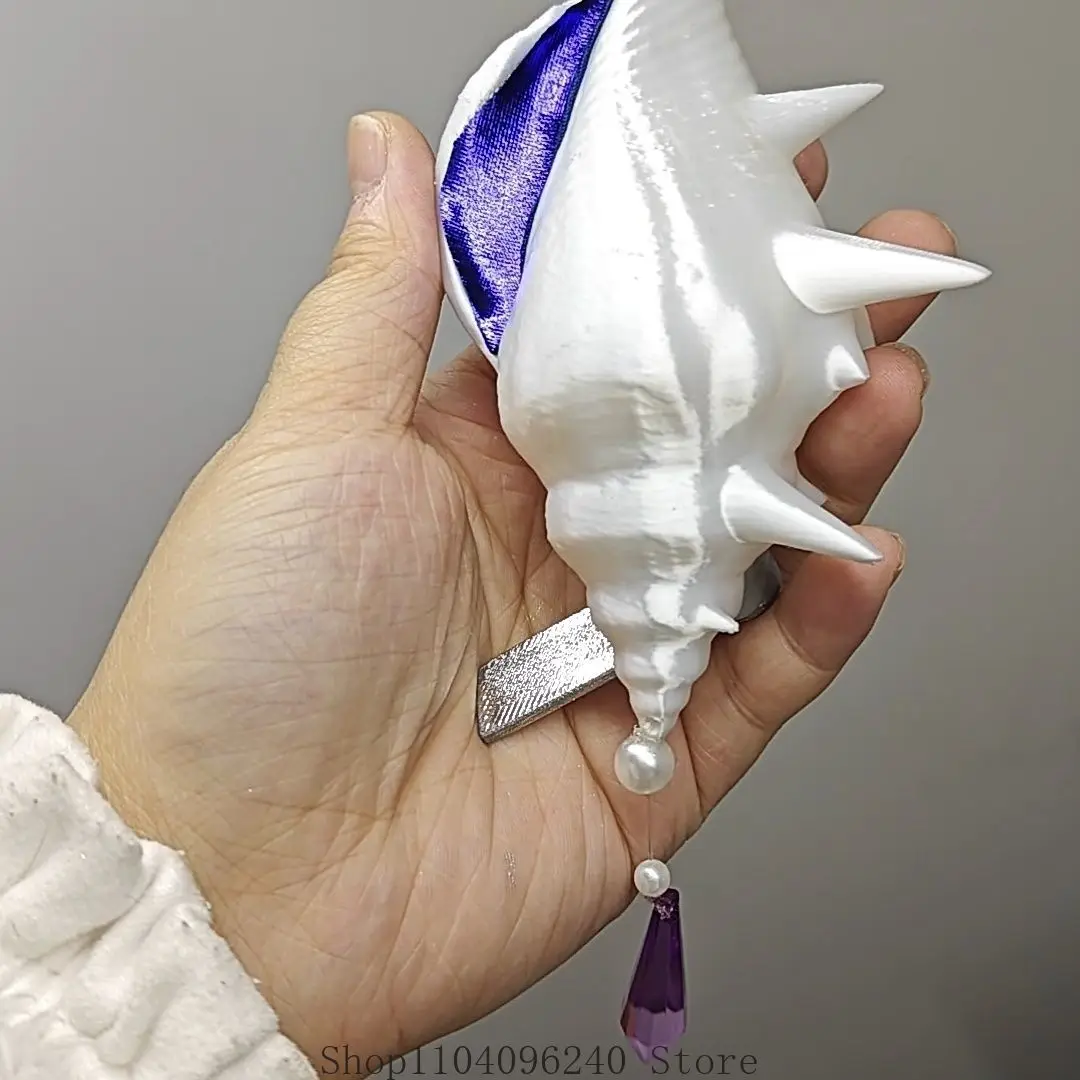 

Honkai: Star Rail Hysilens Prop Conch Hairpin Headwear Anime Cosplay Halloween Mascot Student Accessory Fans Gift
