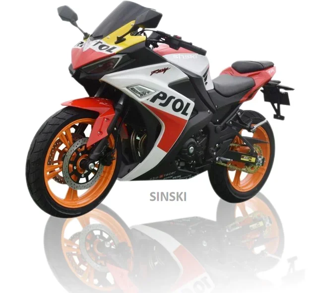 

Wuxi SINSKI Factory Cheap Bulk Price water cooling 150CC 400CC Gasoline Racing Motorcycle