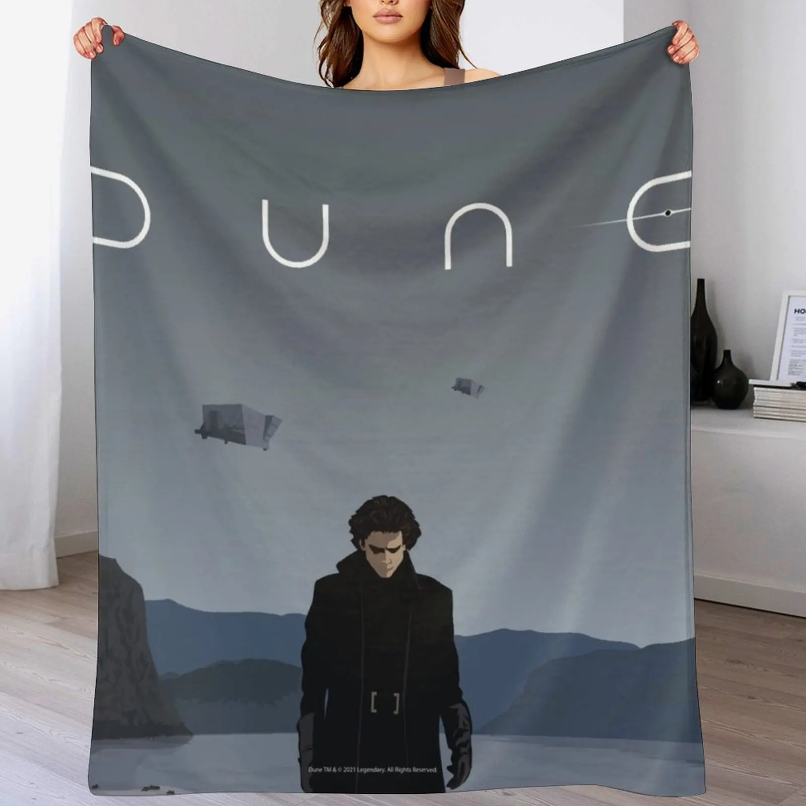 

Paul Atreides Throw Blanket Long Lasting Soft Plush Blanket for Daily Use