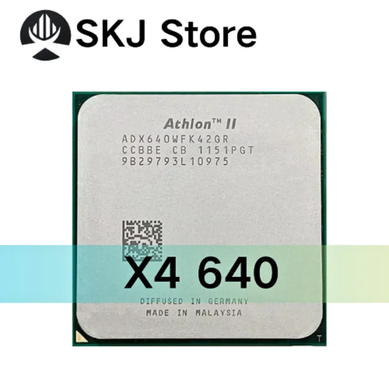 Athlon II X4 640 X4-640 3 GHz Quad-Core soket am/ GR AM3