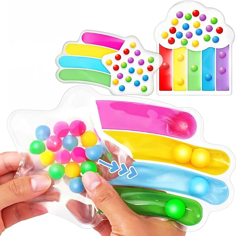 Jouets sensoriels de tri des couleurs pour les tout-petits de 3 à 5 ans, activités d'apprentissage préscolaire, jouet de voyage, jouets Fidget silencieux pour autisme Montessori