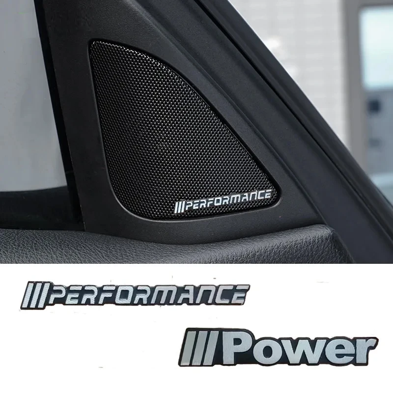 

4Pcs Car Speaker Sticker For BMW 1 3 Series 328i 330i 335i 320i GT X1 X3 X4 X5 X6