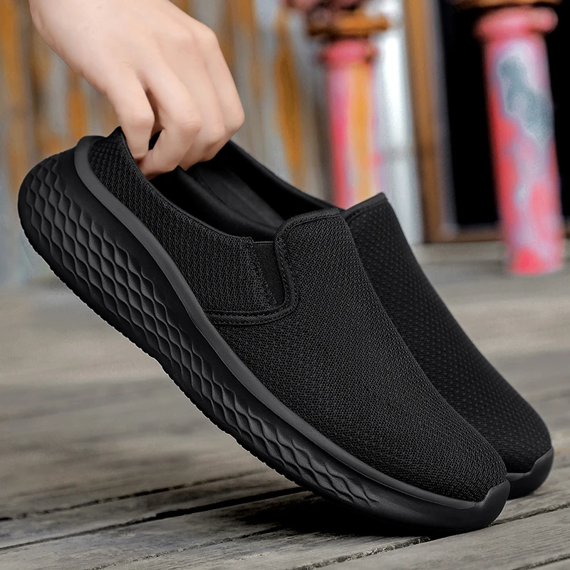 Mesh Open Back Casual Shoes Ha - Men'S Shoes Loafers Casual review and price