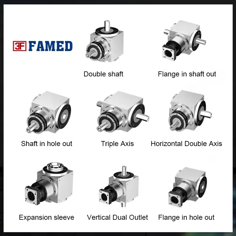 Right Angle Gearbox AAW110AS 90 Degree Gear Reducer Gearbox