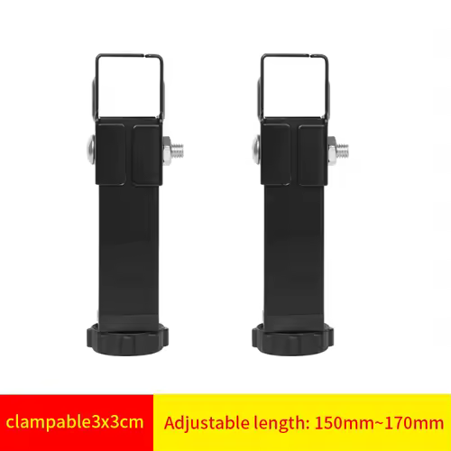 Ribbed frame bed leg support column 3 × 3cm clamping foot bed side support reinforced adjustable furniture foot bed bottom mute - Image 12