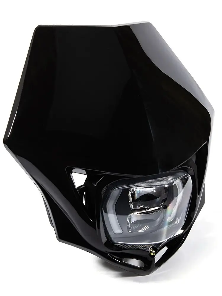 AliExpress evomosa Enduro Headlight Plate Motorcycle Head Light For Honda CRF 150 230 XR YP20 2016-2023 Motocross Headlamp Fairing Dirt Bike Parts