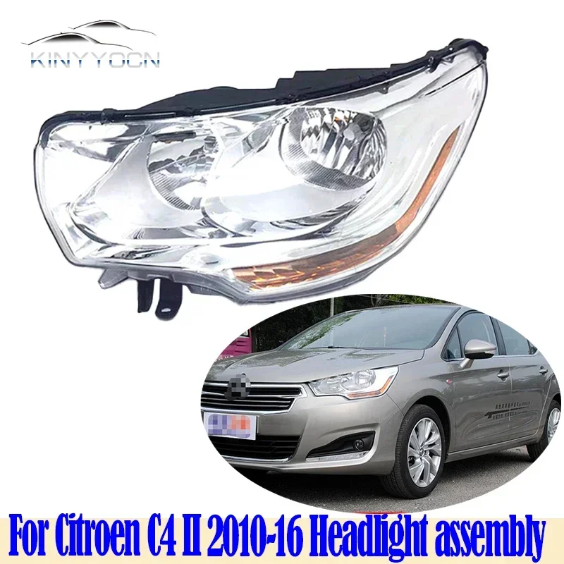 For Citroen C4 II 2010 2011 2012 2013 2014 2015 2016 Head Light Head Lamp Headlight Headlamp Front Light Front Lamp Assembly