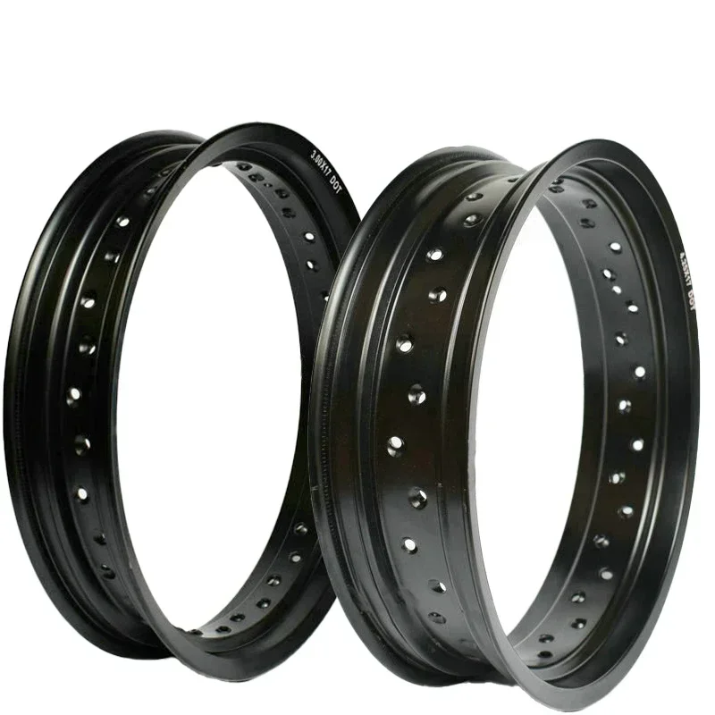 Motorcycle Off Road Dirt Bike Modified Aluminum Alloy rims 17 inch widened plus motorcycle rims 32/36 Holes
