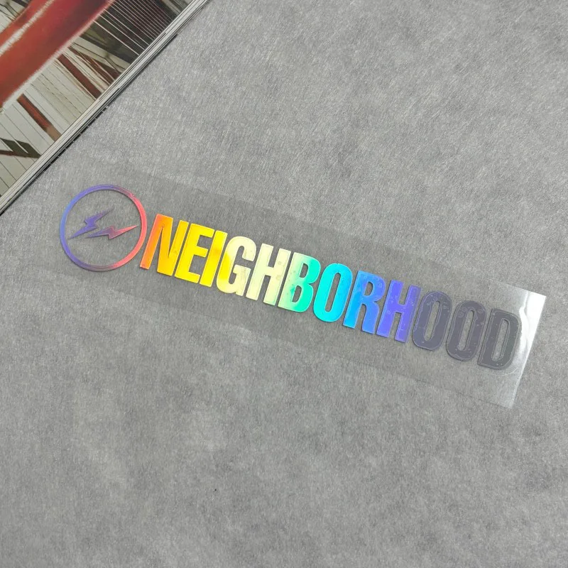 NEIGHBORHOOD Motorcycle Universal Decal Colored Stickers Lightning Logo Film Personalized Accessories Suitable for HONDA PCX160