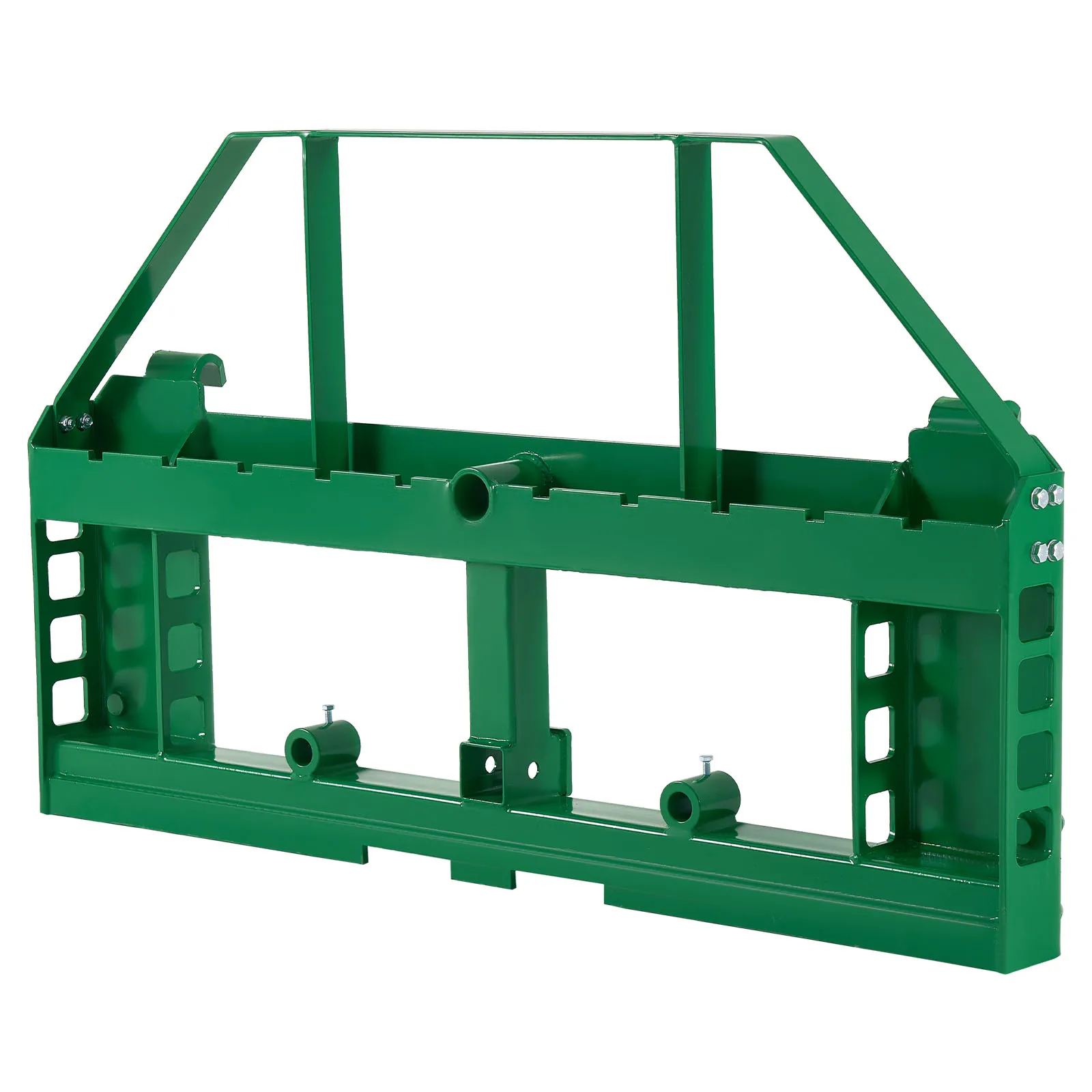 SucceBuy Châssis porte-palettes pour mini-chargeuse 4000 lbs, 45 pouces, avec attache de châssis porte-palettes, récepteur de attelage 2 pouces et manchons de lance pour chargeuses
