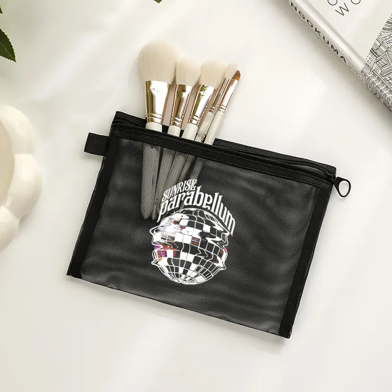 

Disco Elysium Makeup Bag with A Zipper Spacious Storage Pouch Travel and An Ideal Holiday Mesh Bags Fan Gift for Women Fashion